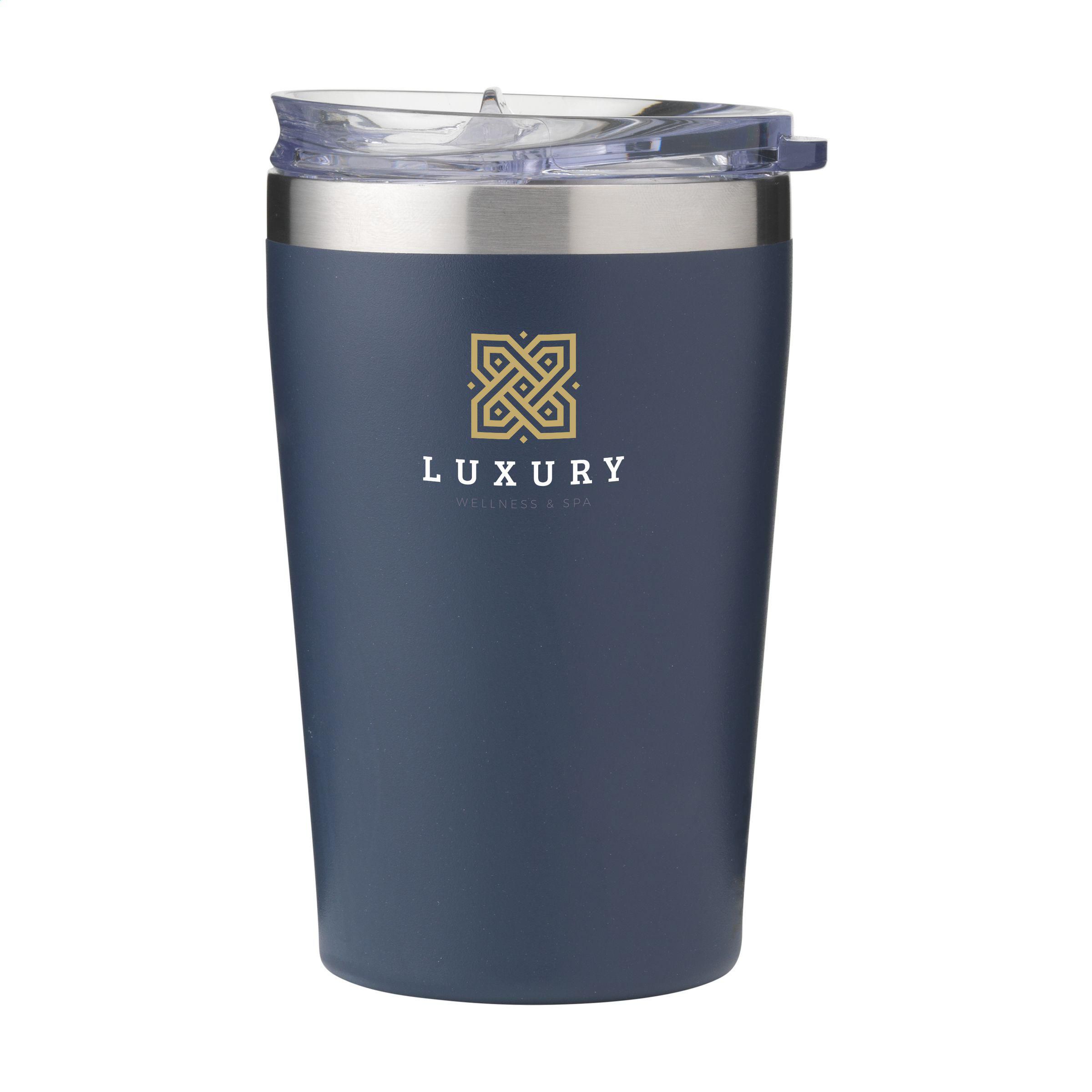 Dubbelwandige, afsluitbare thermosbeker, 380 ml