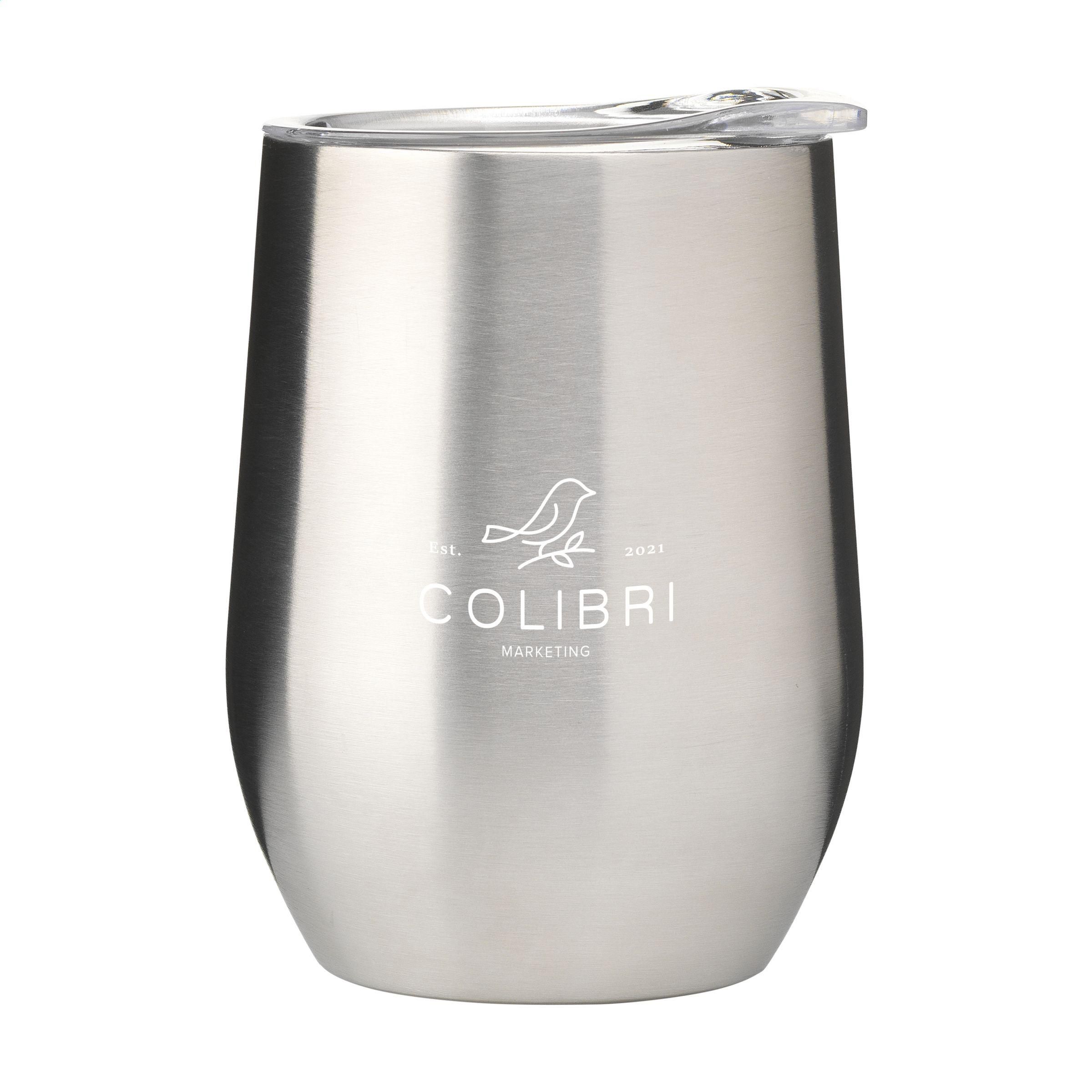 Dubbelwandige, afsluitbare thermosbeker, 350 ml