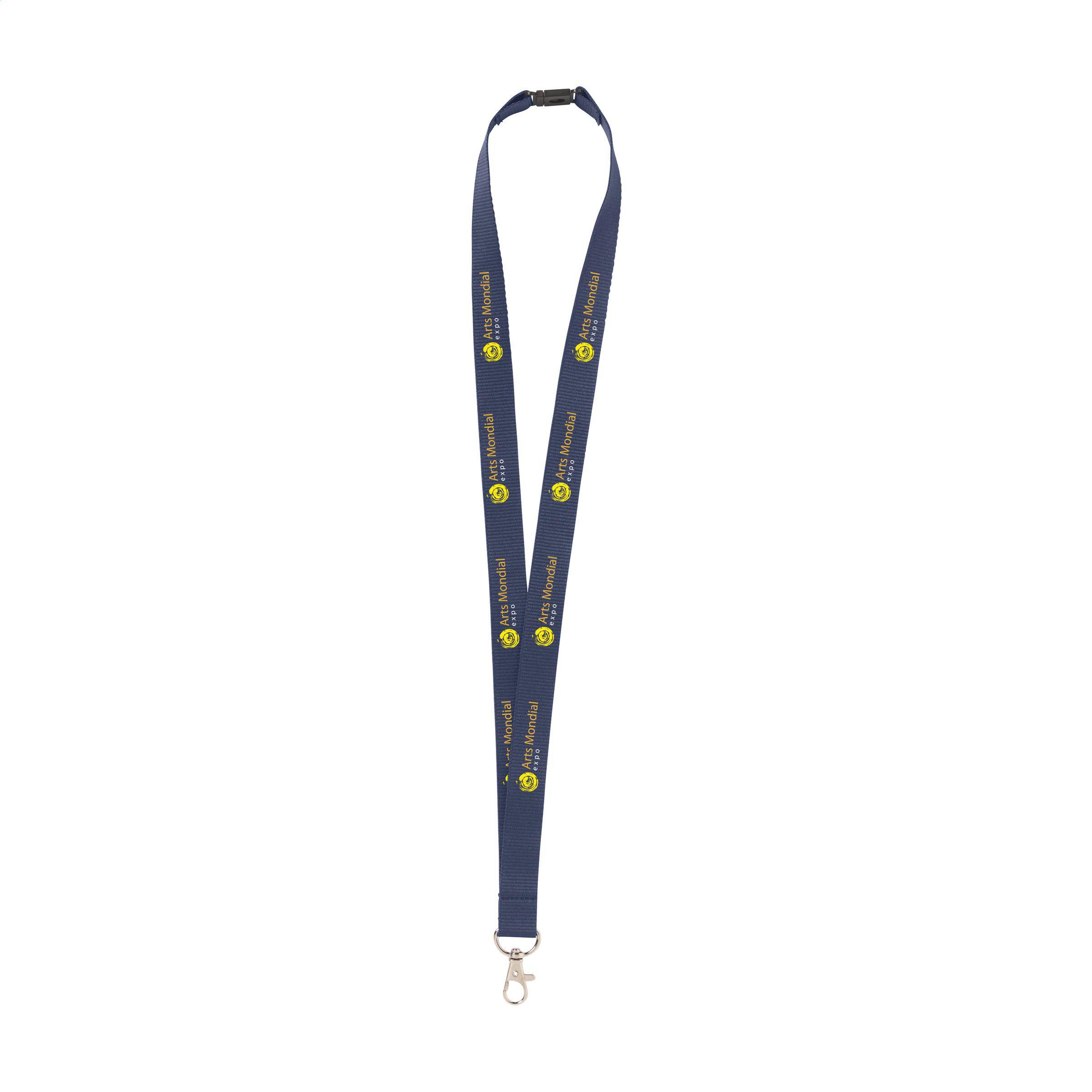Polyester lanyard
