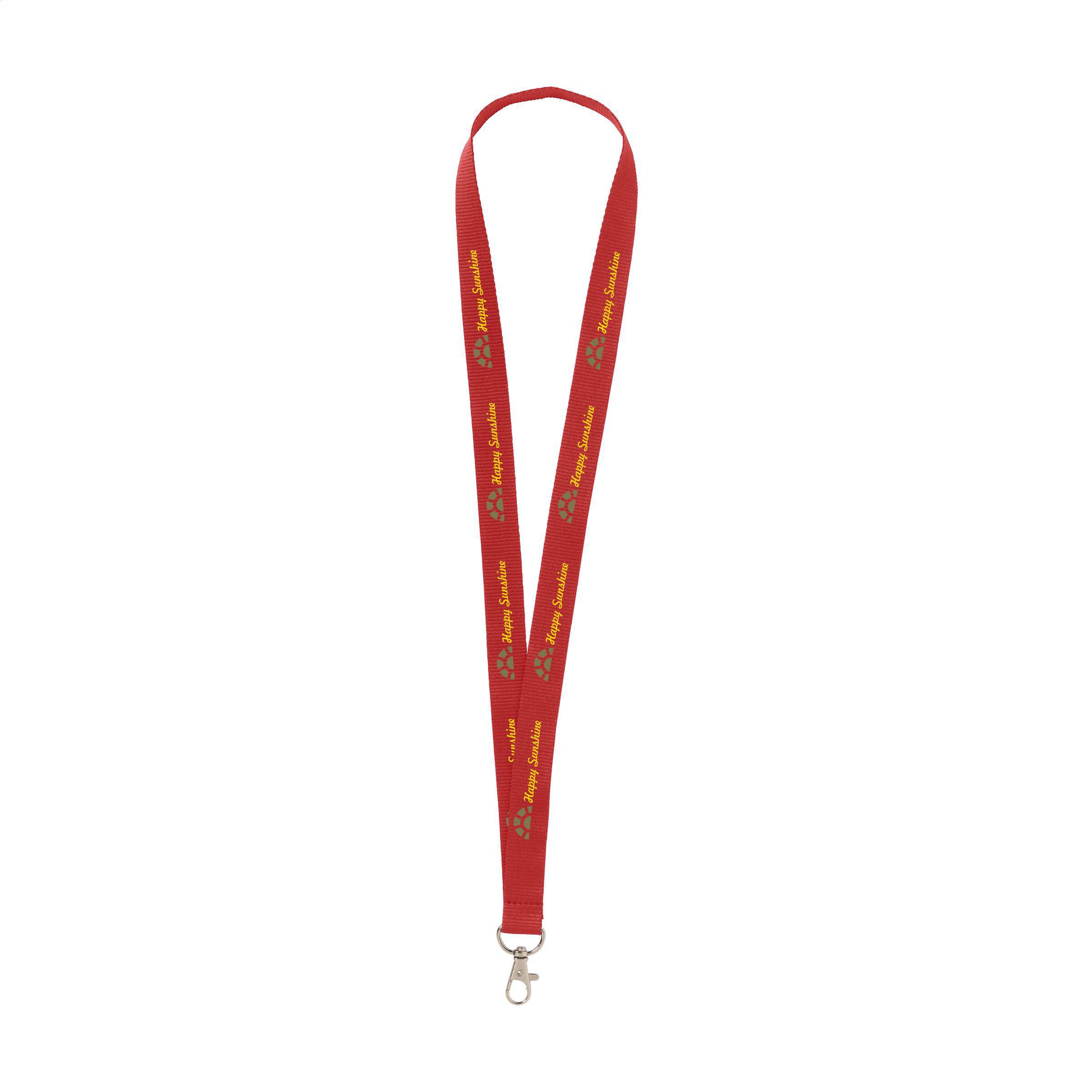 Polyester lanyard