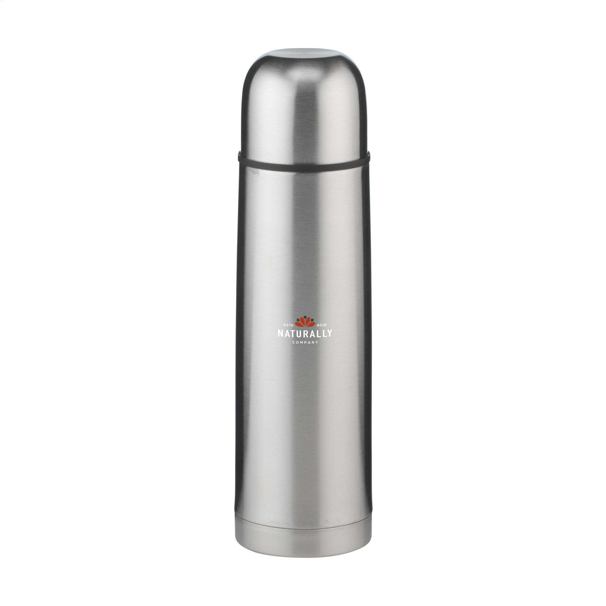 Thermosfles van RVS, 500 ml, zilver