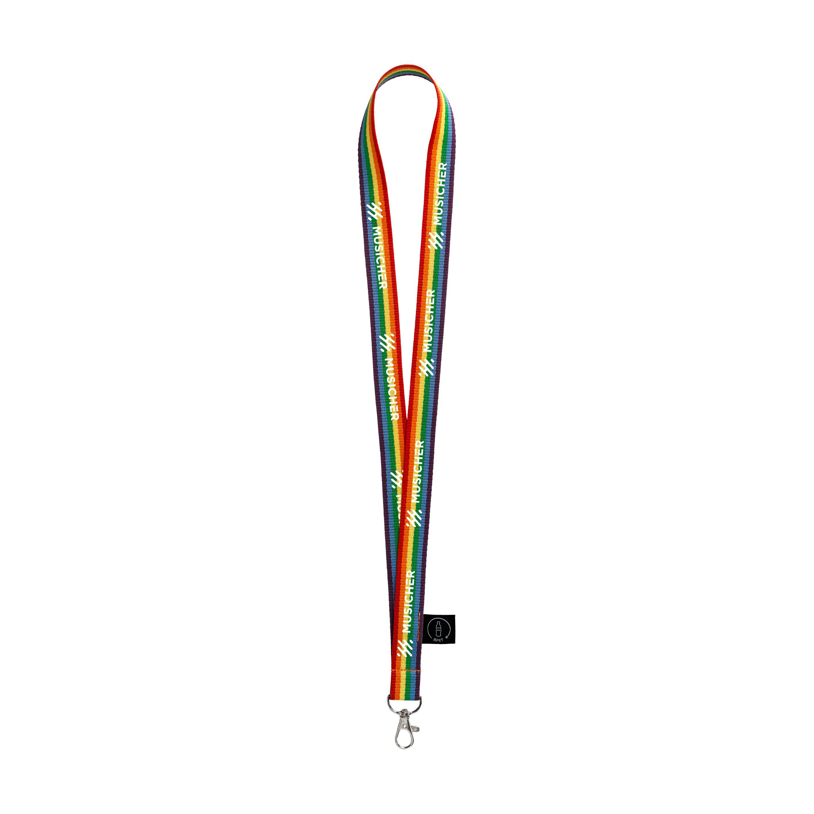 Polyester lanyard