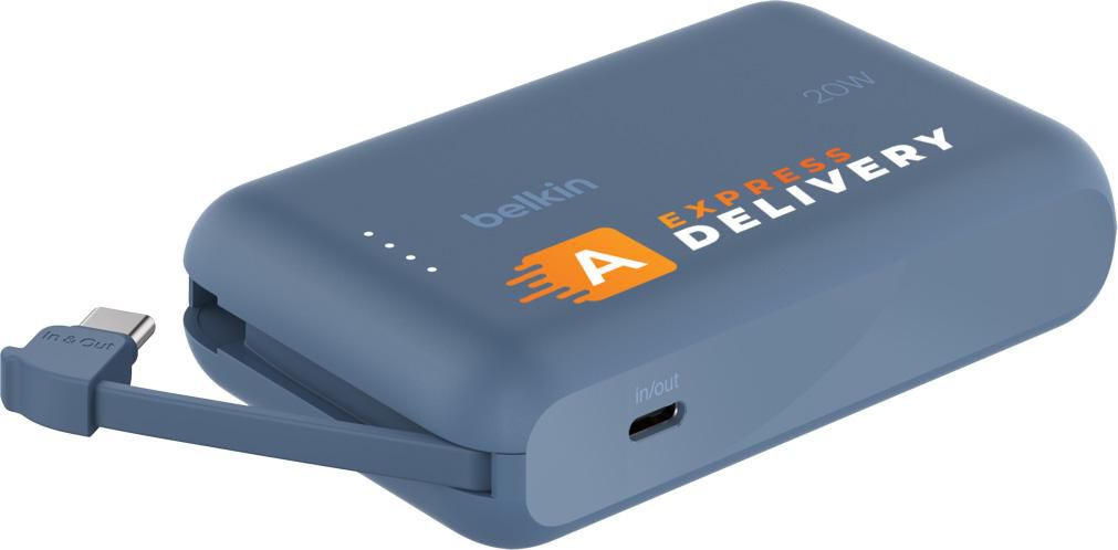 Plasticvrije, lichtgewicht powerbank