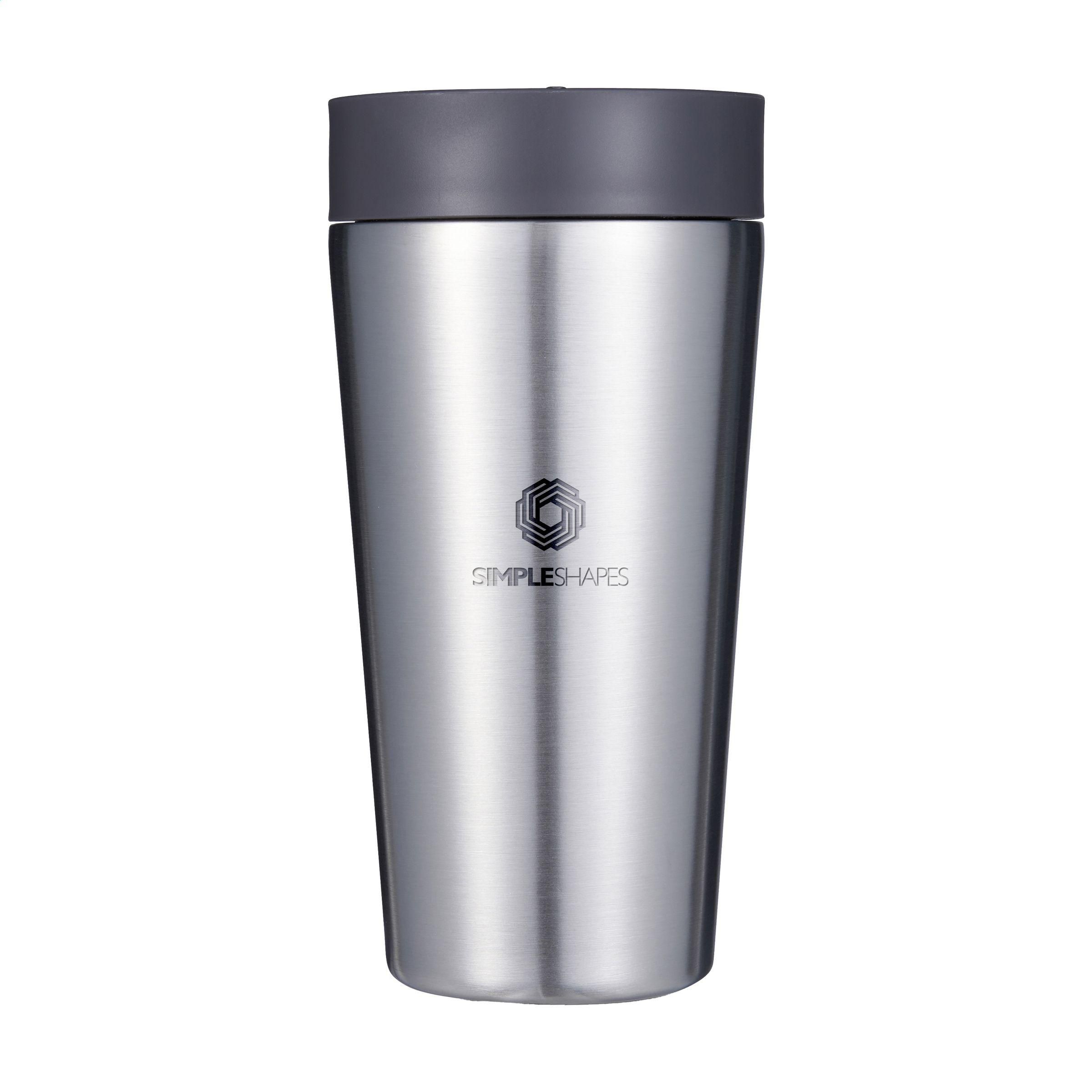 Herbruikbare, dubbelwandige thermosbeker, 340 ml