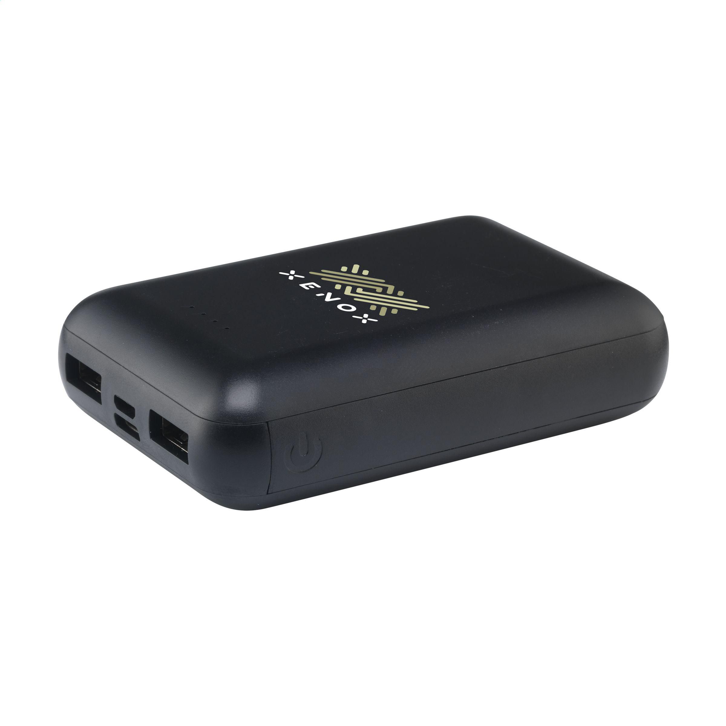 Powerbank van gerecycled ABS