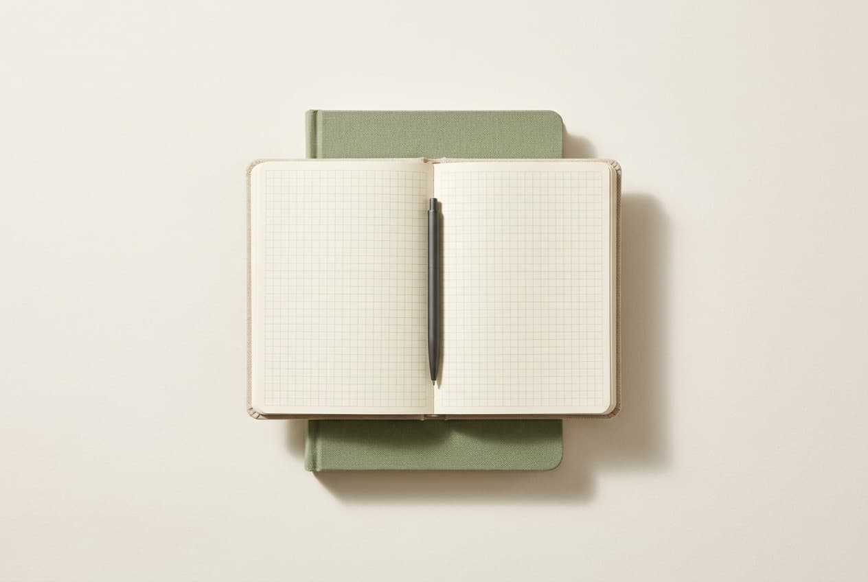 Kantoor relatiegeschenken: notitieboek en pen met logo